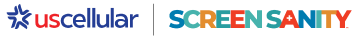 uscellular logo, screen sanity image